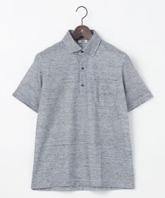 JOSEPH ABBOUD 【吸水速乾/軽量】リネンTOPピケ ポロシャツ