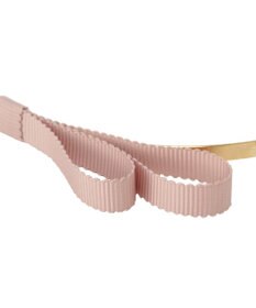 Maison de FLEUR グログランリボンメタルビジューカチューシャ