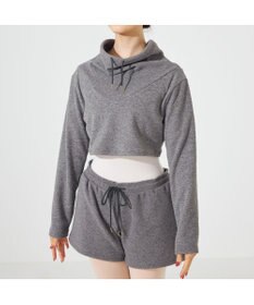 Chacott ハイネックショートトップ