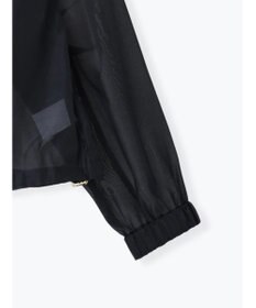 Te chichi ショートシアーフーディーブルゾン