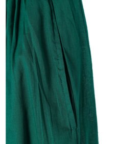 earth music&ecology コットンボイルボリュームスカート