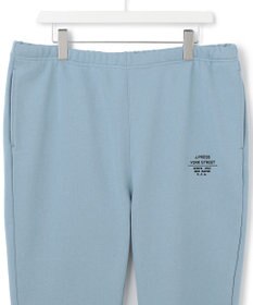 J.PRESS YORK STREET 【UNISEX】裏毛ロゴ刺繍スウェットパンツ