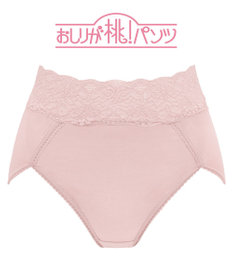 BRADELIS New York 【BRADELIS New York / 育尻・伸びる・綿混・深め】モモパンツ・ハイレグショーツ#303 シリーズ140万枚突破 補正ショーツ