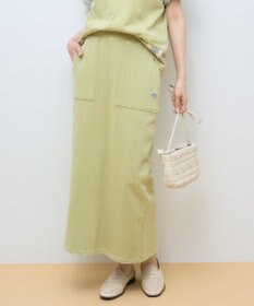 AMERICAN HOLIC DISCUS 加工裏毛ナロースカート