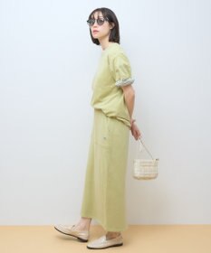 AMERICAN HOLIC DISCUS 加工裏毛ナロースカート