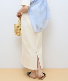 AMERICAN HOLIC DISCUS 加工裏毛ナロースカート