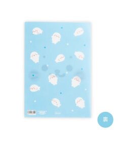 Mother garden しろたん A4クリアファイル 3点セット 《顔ぼんふんわり・ ぷっくり・ぽてぽて》