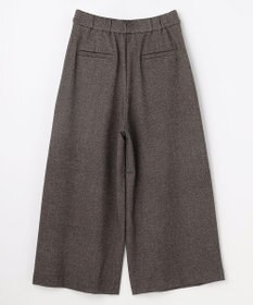 ANY L 【ウエストゴム】ライトツイードパンツ