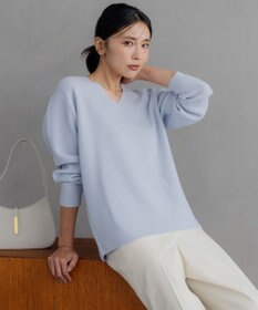 洗える】ウールカシミヤ Vネック ニット / 23区 | ファッション通販