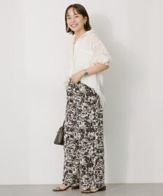 AMERICAN HOLIC シアーボイルオーバーシルエットシャツ