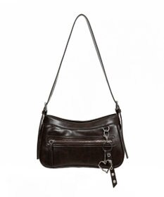 WEGO チャーム付きハトメベルトバッグ