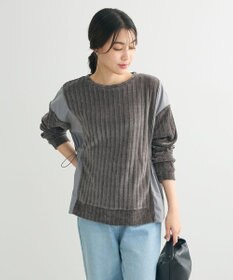 Green Parks ベロアドッキングプルオーバー