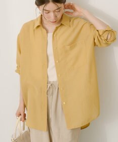 AMERICAN HOLIC シアーボイルオーバーシルエットシャツ