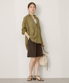 AMERICAN HOLIC シアーボイルオーバーシルエットシャツ