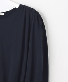 23区 S 【SLOW/一部店舗限定】ファインゲージ ギャザー Tシャツ