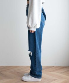 WEGO ヘビークラッシュローライズパンツ