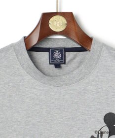 J.PRESS MEN 【DISNEY COLLECTION】【UNISEX】ワンポイント Tシャツ / ミッキ－マウス