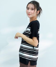 ANY SIS 【and GIRL掲載/アイスタッチ】フレンチスリーブ ニット