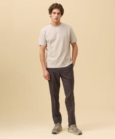 J.PRESS MEN ジャケットインの最適解【接触冷感 / 吸水速乾】【J.PRESS PREMIUM JERSEY】アーガイルリンクス Tシャツ