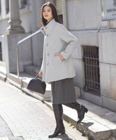 J.PRESS LADIES シルクネップ ツイード スカート