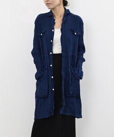 crêprie tsumori chisato creperie MOD'S COAT DRESS-AIZOME クレプリ 藍染モッズコートワンピース