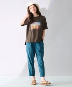 ANY L 【接触冷感/UVケア】アソートロゴ半袖Tシャツ