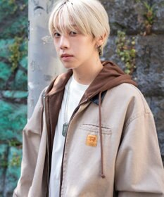 WEGO 【25年秋冬新作/MLサイズ展開】ワーカーズZIPジャケット