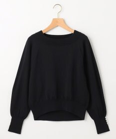 組曲 S 【パールボタン付】ブーケカラーリラクシー ニット