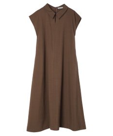 Green Parks armonia.襟付きフレアワンピース