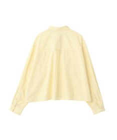 AMERICAN HOLIC 【イージーケア】ショート丈ストライプシャツ