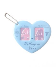 WEGO 【推し活＆痛バ】ハートIDフォトケースキーホルダー