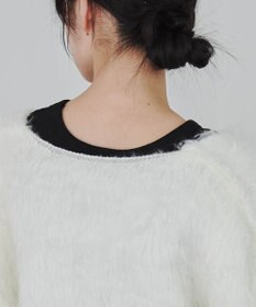 WEGO ファータッチニットショートカーデ