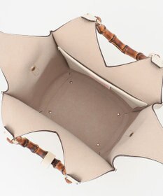 23区 【CLASSY.6月号掲載】LORISTELLA バンブーハンドル ショルダーバッグ