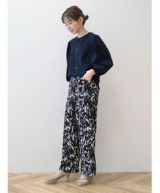 AMERICAN HOLIC ドルマンギャザー７分袖カットプルオーバー