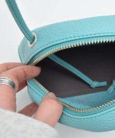 blancle シュリンクレザー ハーフサークルショルダー