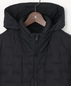 JOSEPH ABBOUD 【キングサイズ・ストレッチ/中綿/軽量/インフード】2WAYストレッチパテッドブルゾン