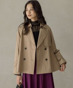 組曲 S タイプライターショート トレンチコート