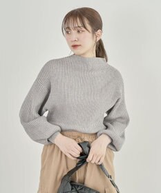 Green Parks ・ｓｗｉｎｇ　ｂｙ　ボトルネックカラーニット