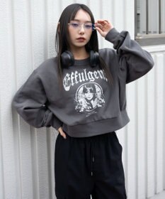 WEGO 裏起毛グラフィックスウェット