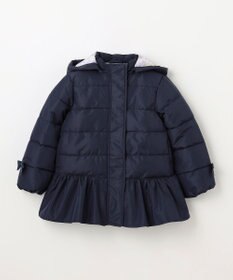 ANY KIDS 【洗濯機OK】中綿リボンコート