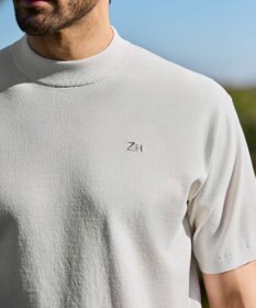 ZERO HALLIBURTON ニットモックネックTシャツ ZHG-M5S9b 82959