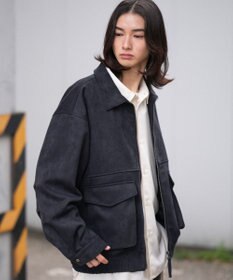 WEGO 【ユニセックス着用ITEM/MLサイズ展開】フライトジャケット