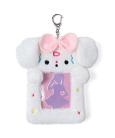 WEGO ふわふわぬいカードホルダーキーホルダーA