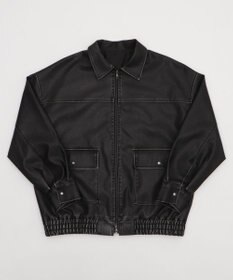 WEGO ヴィンテージライクPUジャケット