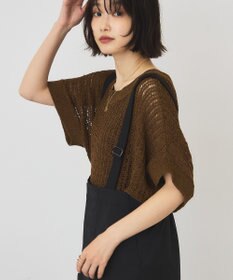 AMERICAN HOLIC 透かし畦ルーズニット