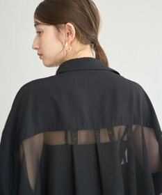 YECCA VECCA メッシュMIXデザインシャツ②