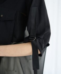 YECCA VECCA メッシュMIXデザインシャツ②