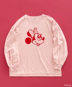 earth music&ecology 【予約】【綿100％】Disney/アソートプリントロンTEE