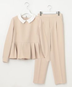 Feroux 【洗える】2WAY 美シルエット セットアップ