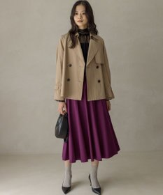 組曲 S タイプライターショート トレンチコート